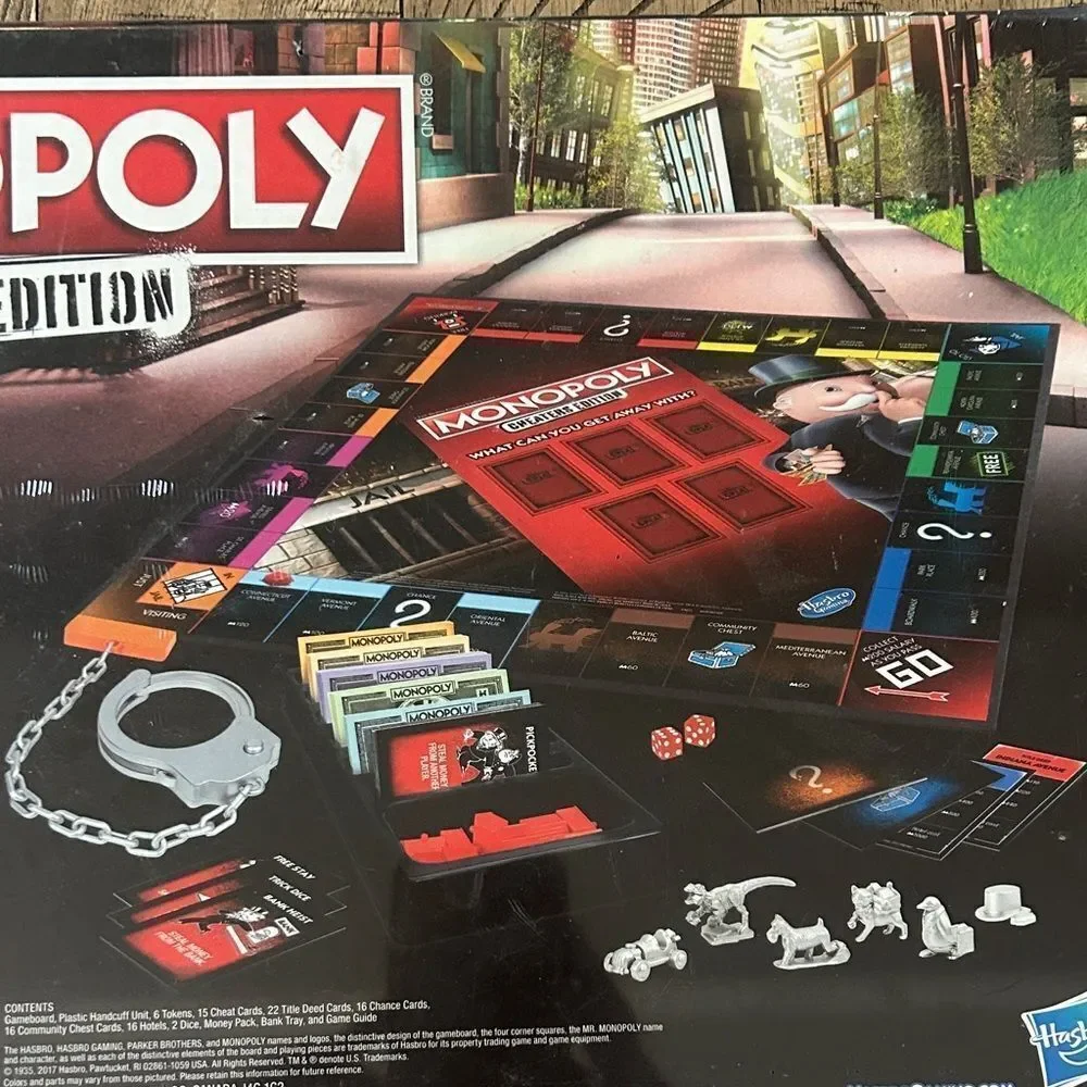 Hasbro monopoly cheaters
